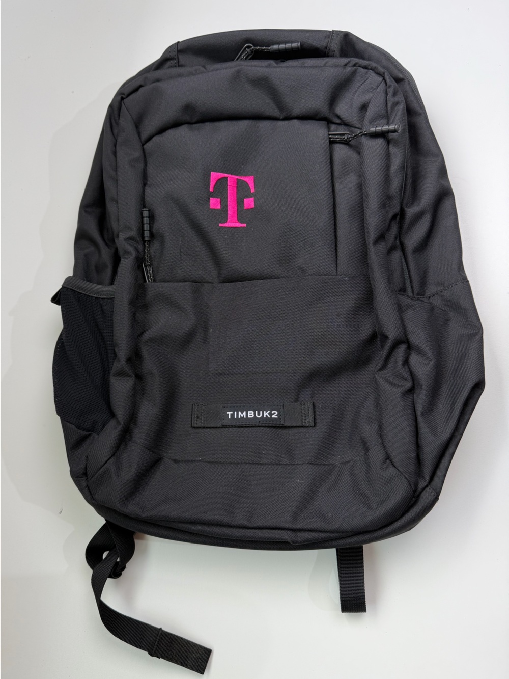 Timbuk2 Black Backpack with Pink Logo - Men’s Daily Carry
